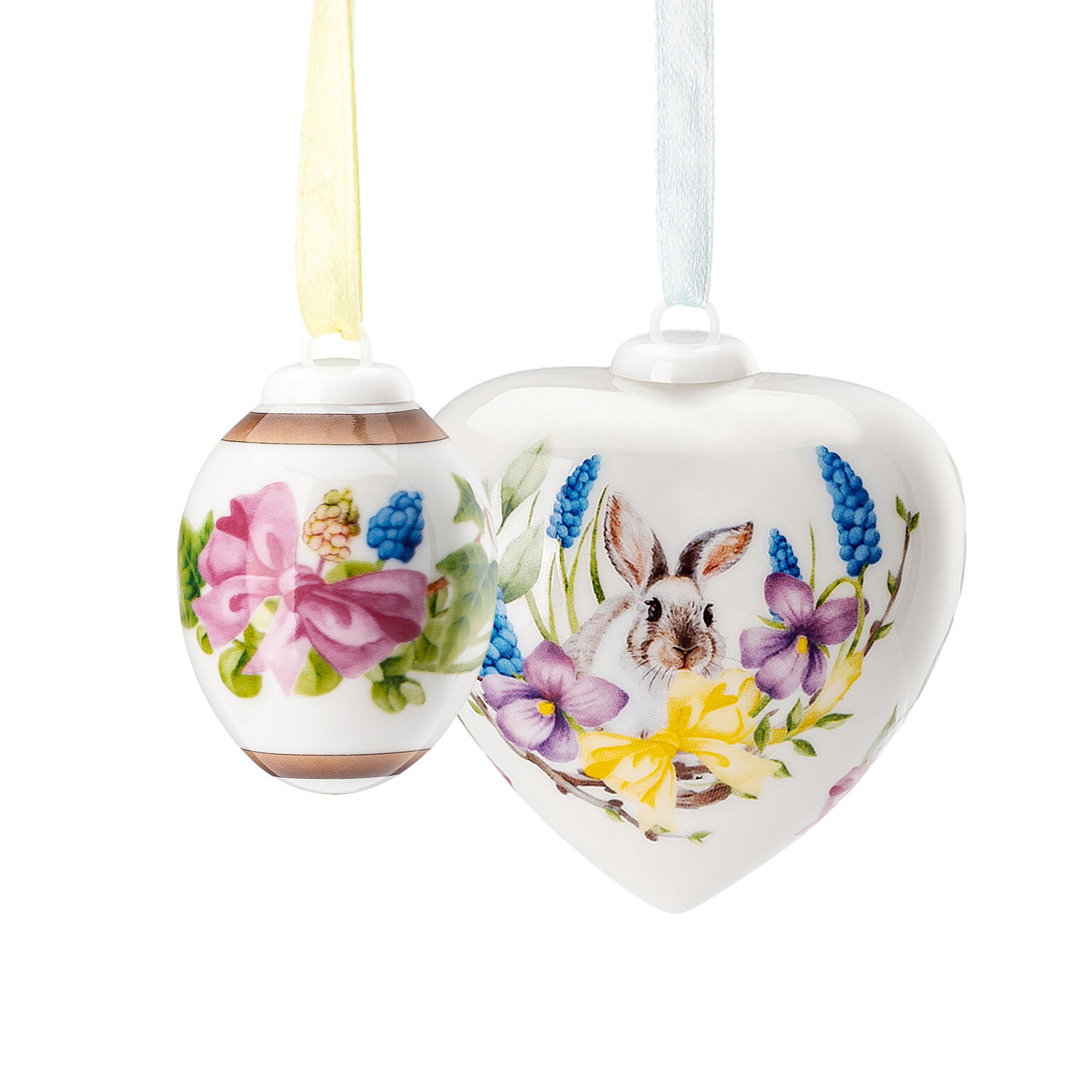 Das Herz & Kristall Herz Osterschmuck Frühling Hutschenreuther Das Ei & Glas Ei 