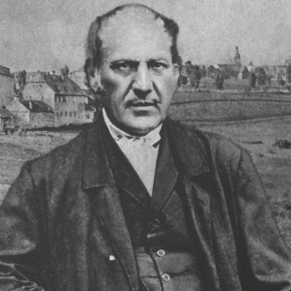 Portrait of Carl Magnus Hutschenreuther.