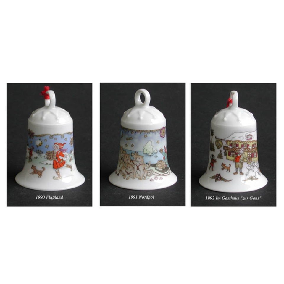 Hutschenreuther Christmas Bell 1990-1992