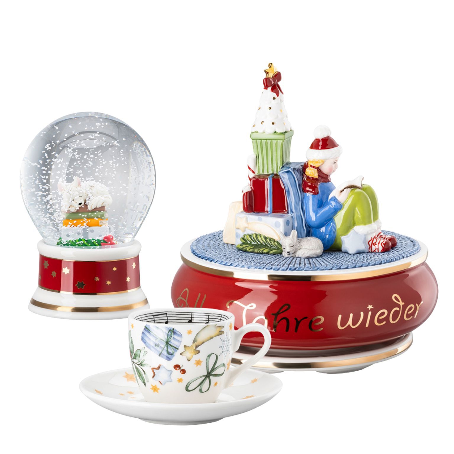 フッチェンロイター　クリスマスプレート　2024年 Christmas Worlds