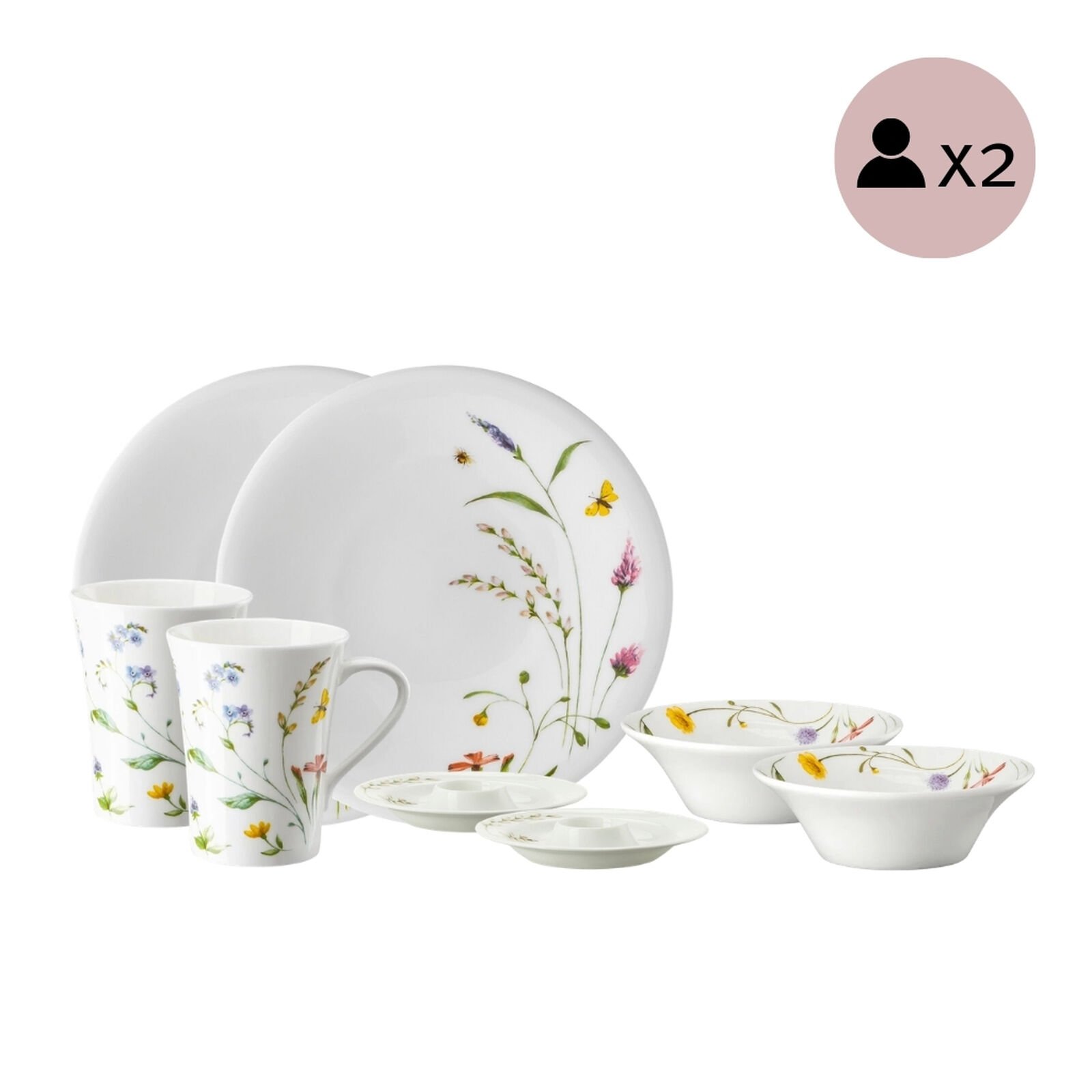 Easter Breakfast Set for 2 , 8-piece set image number null