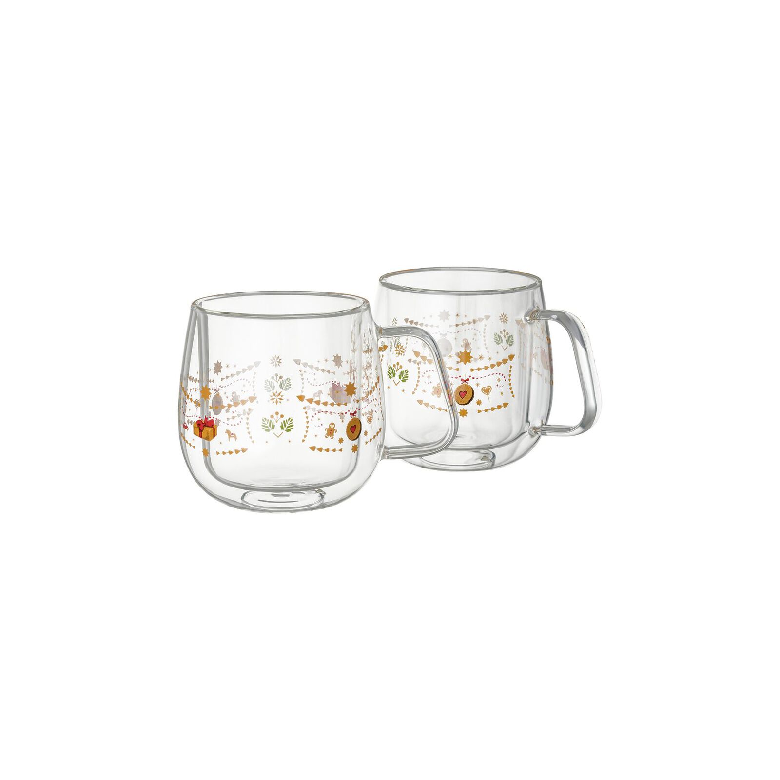 Set of 2 mugs double-walled image number null