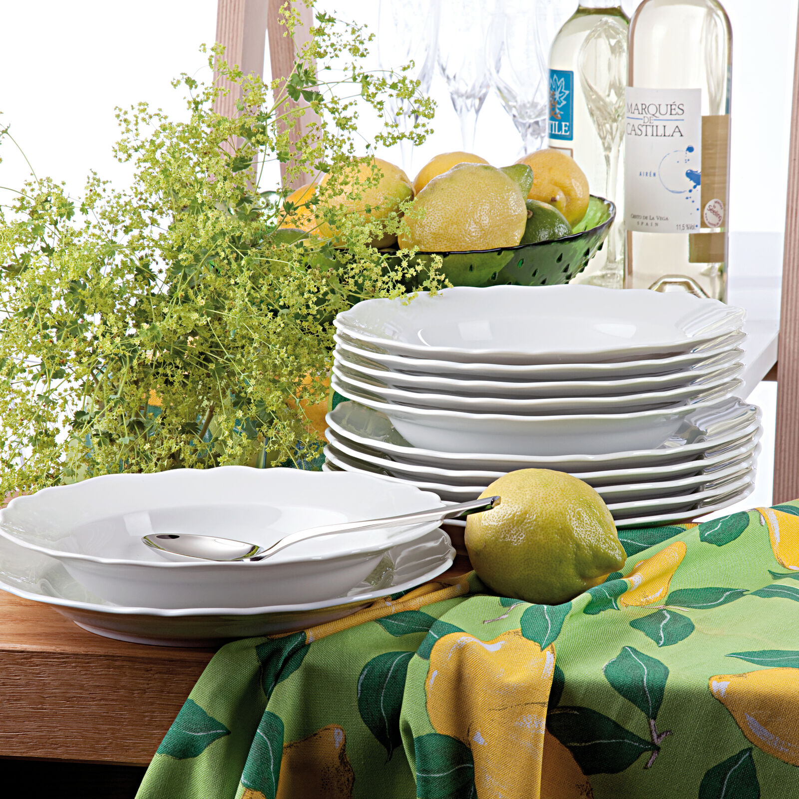 Rim plate 23 cm deep image number null