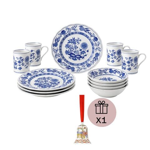 Set da colazione natalizio per 4 persone con omaggio