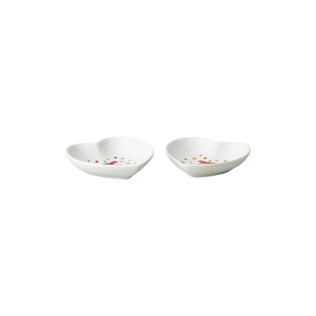 Set 2 coppe a cuore 9 cm image number 1