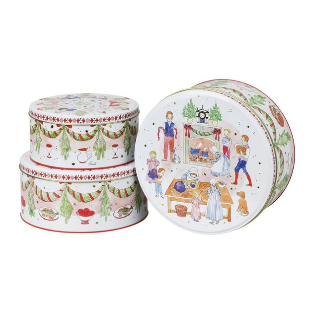Set 3 biscuit tins image number 0