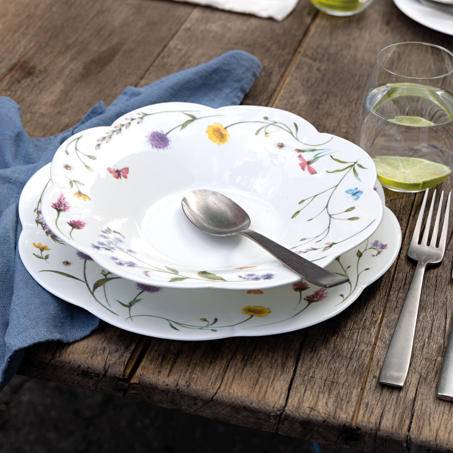 Hutschenreuther Porcelain, Dish 28 cm, Nora Spring Vibes