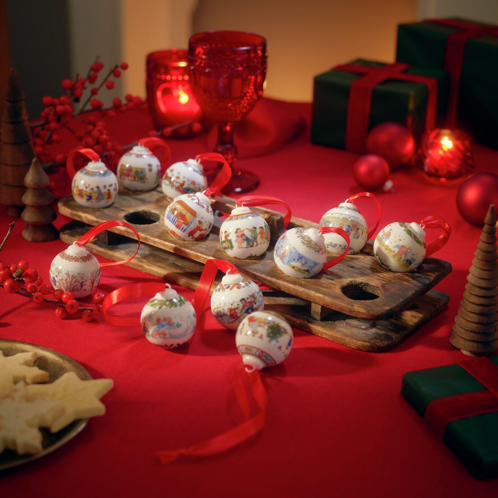 Setzkasten mit 12 Minikugeln image number null