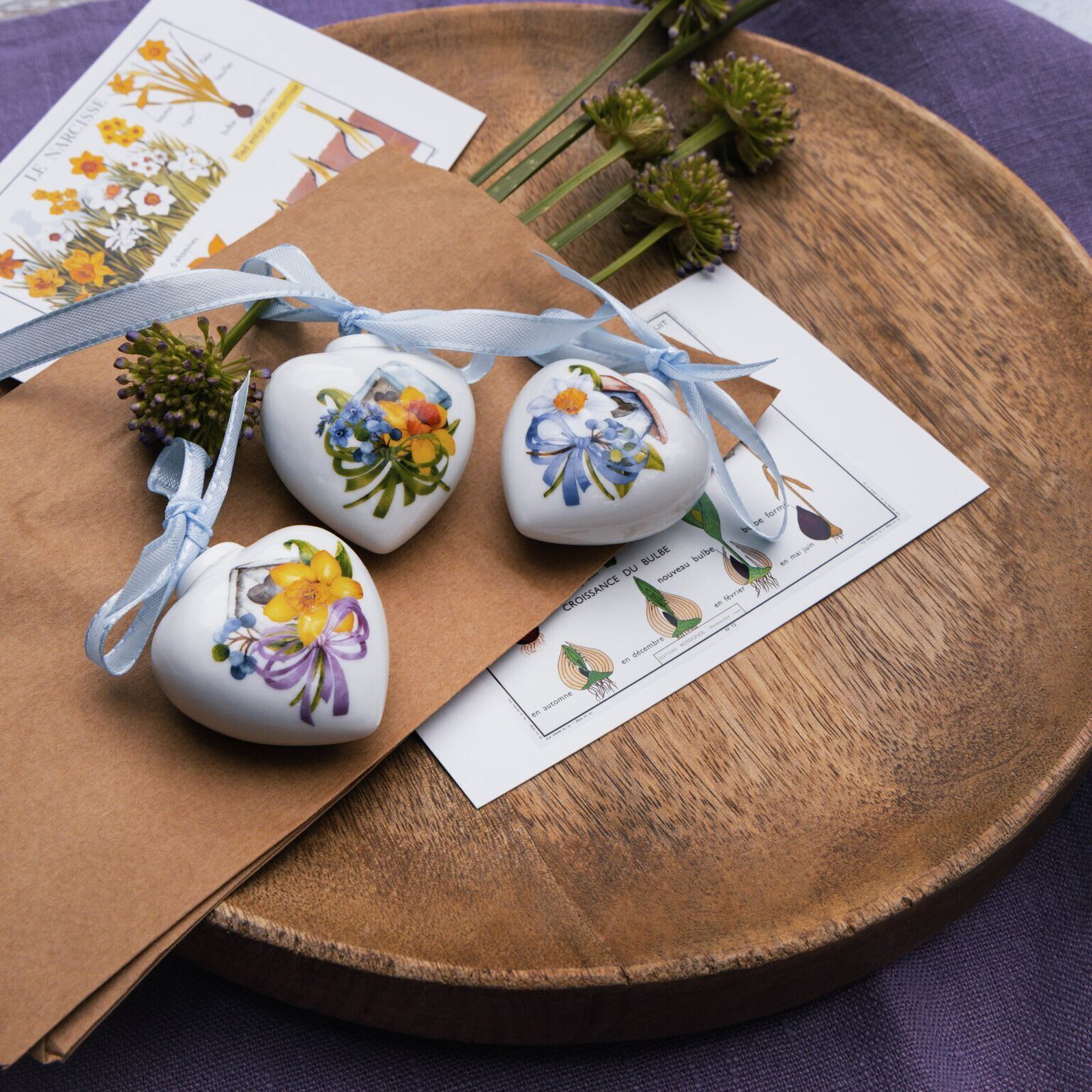 Porcelain mini-heart image number null