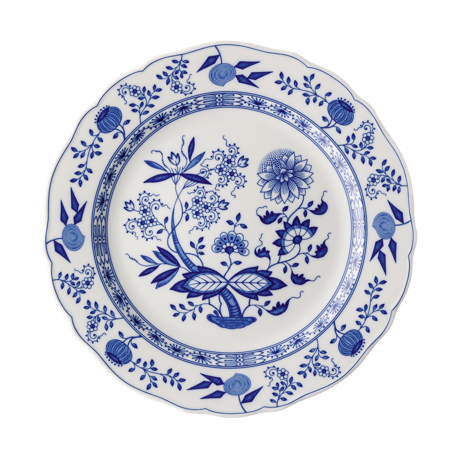 Blue onion hot sale dinnerware