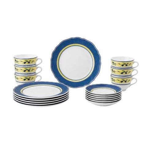 Elegantes Teeservice 18-teilig f&uuml;r 6 Personen