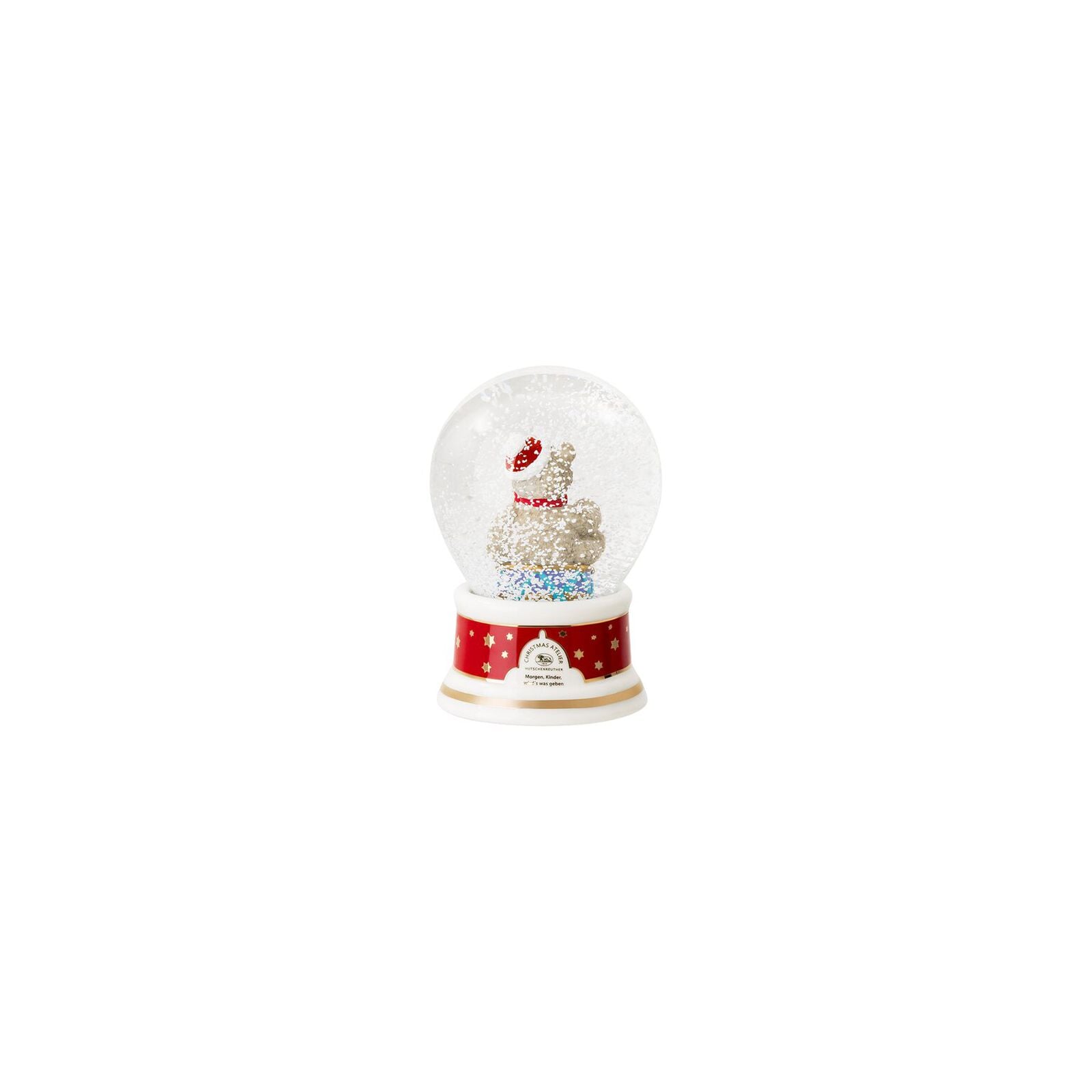Glass sphere w. snow effect image number null