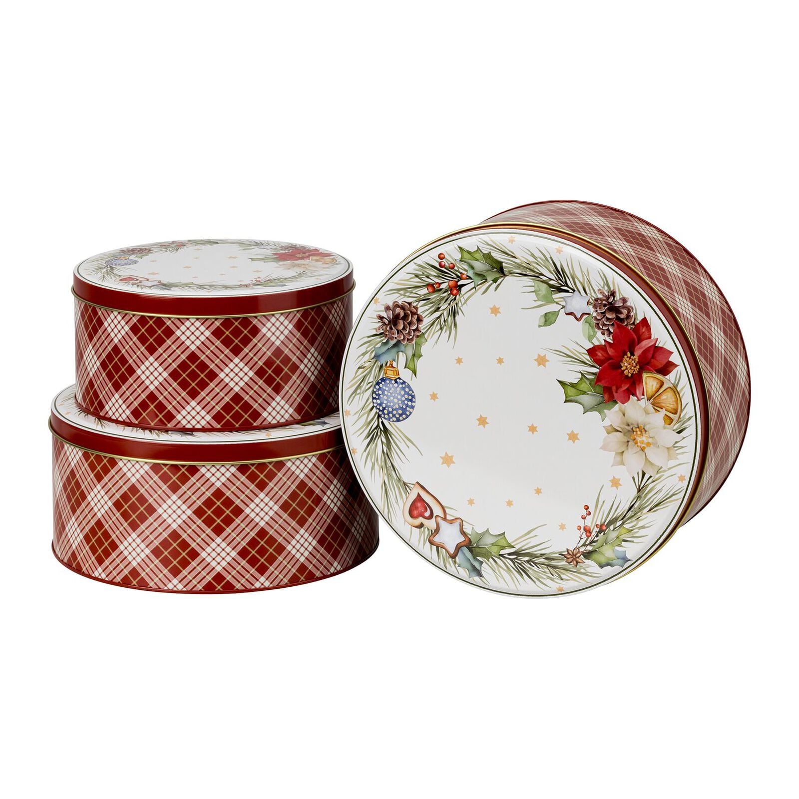 Set 3 biscuit tins image number null
