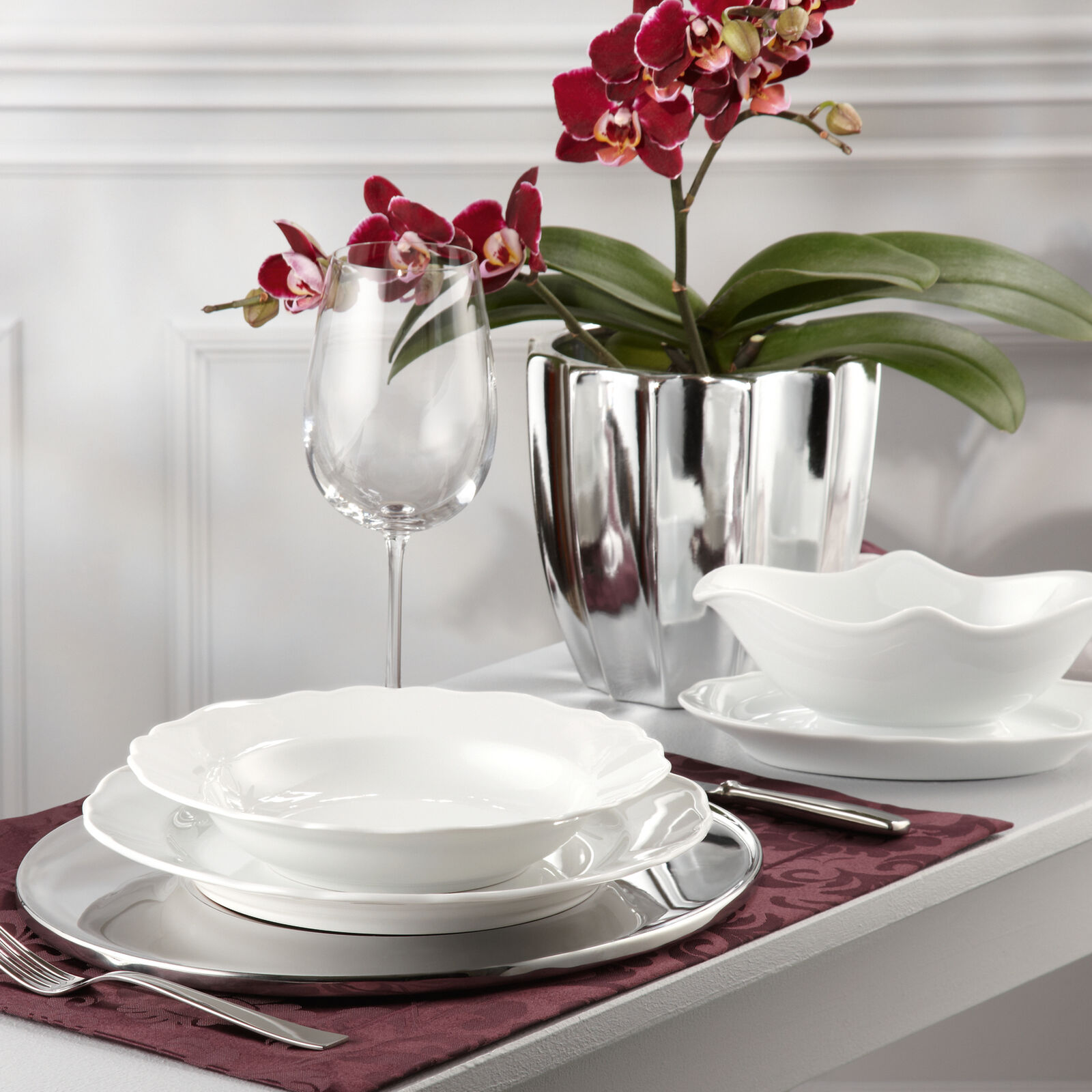 Rim plate 23 cm deep image number null