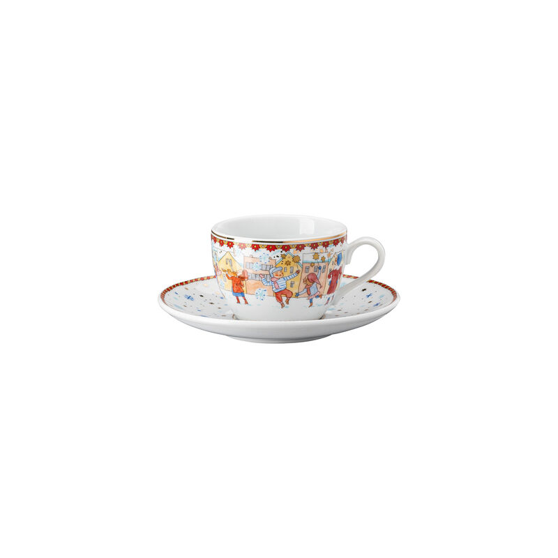 Cappuccino cup & saucer