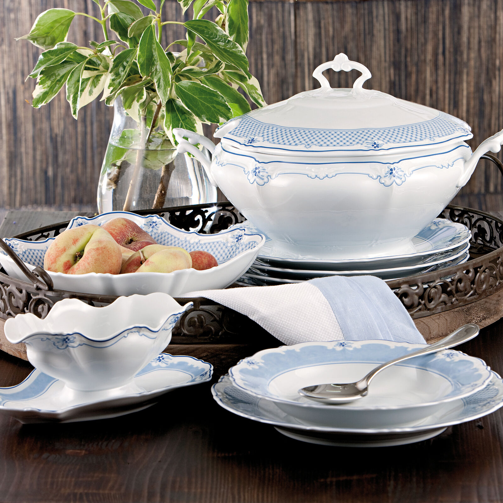 Suppenteller 24 cm Fahne image number null