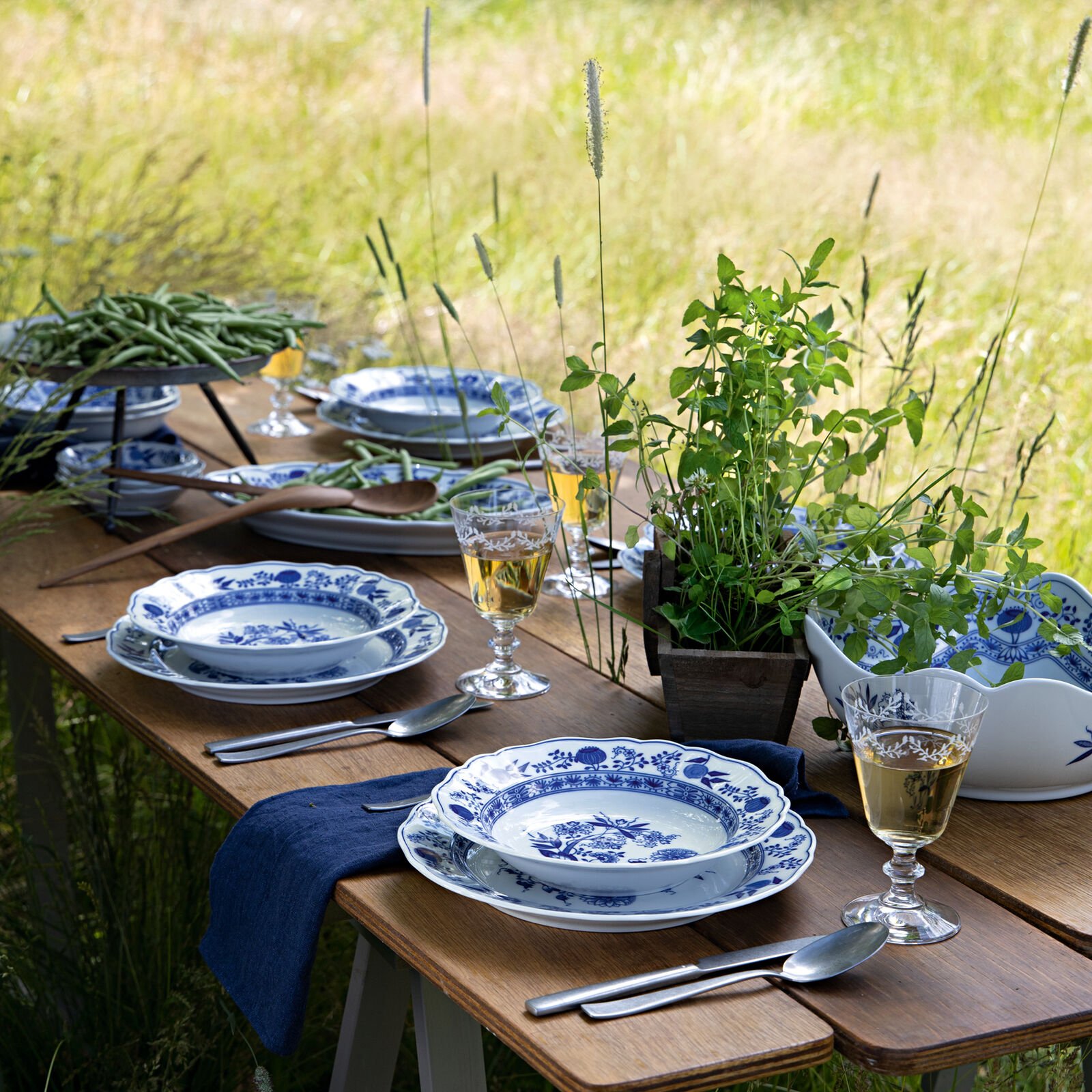 Speiseteller 27 cm Fahne image number null