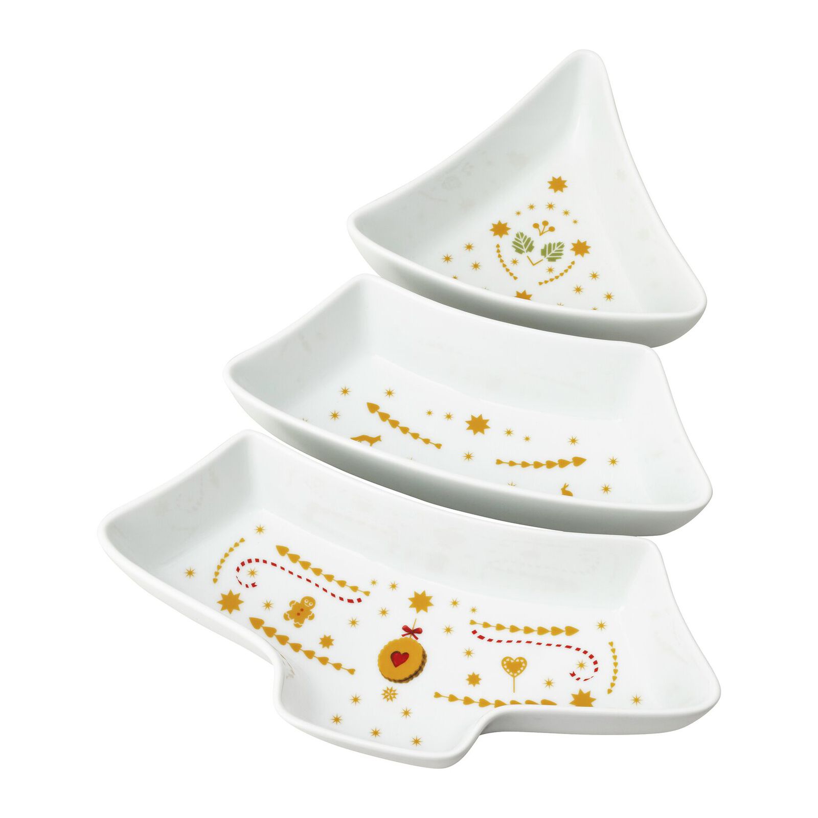 Set 3 coppe albero di Natale image number null