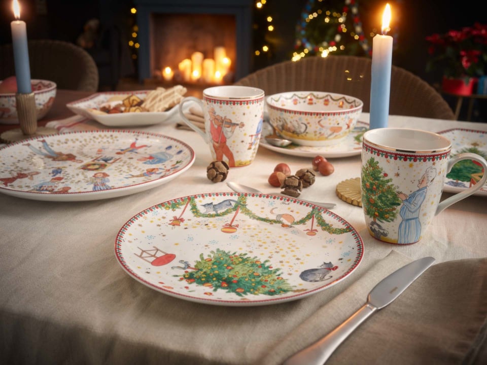 Hutschenreuther Weihnachtsgeschirr der Sammeledition 2024