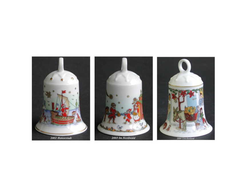 Hutschenreuther Weihnachtsglocke 2002-2004