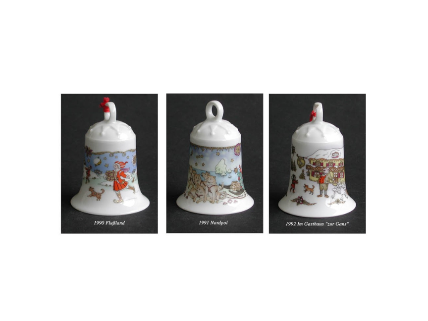 Hutschenreuther Weihnachtsglocke 1990-1992