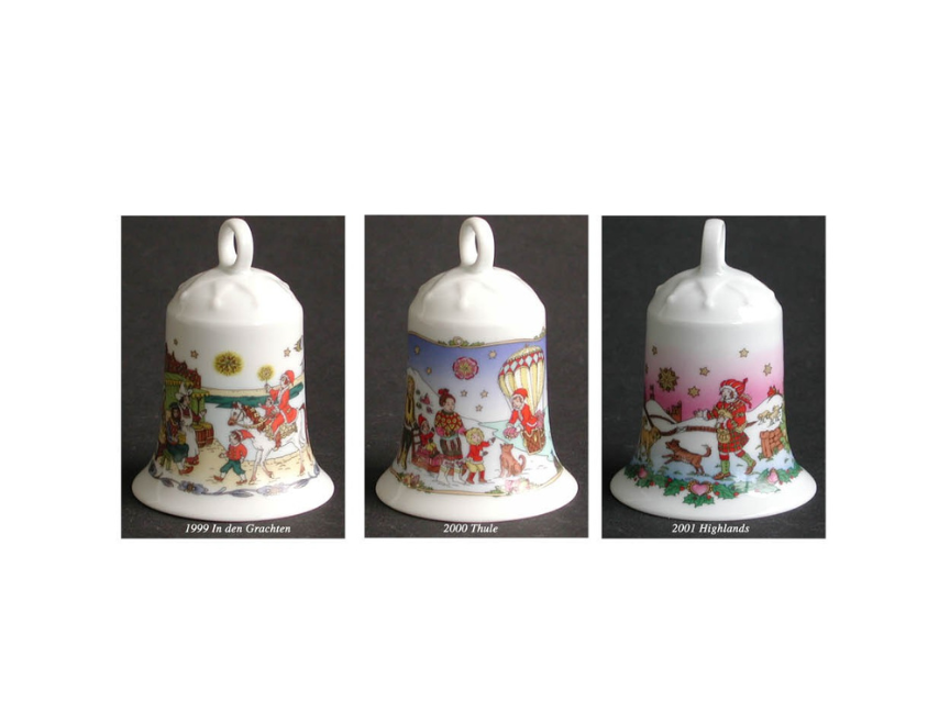Hutschenreuther Weihnachtsglocke 1999-2001